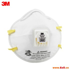 3M 8210V N95 防颗粒物口罩 带阀口罩 防雾霾口罩 PM2.5口罩