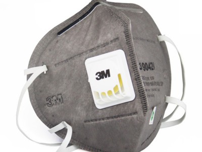 3M 9041V 9042V KN90 有机蒸气异味及颗粒物（带阀）防护口罩 防雾霾口罩 PM2.5口罩