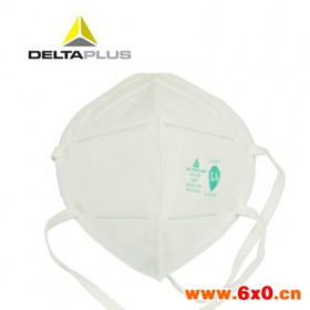 DELTA/代尔塔104010国标无纺布口罩 加长下颌设计 保障不同脸型都能良好密和  可折叠设计 便于携带
