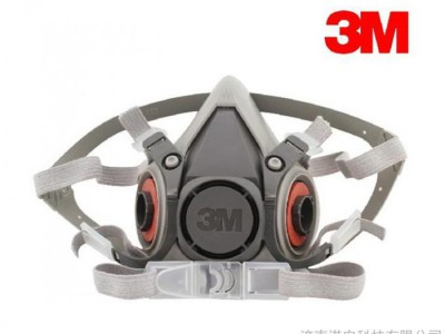 供应3M6200防毒面具 防毒半面具 硅胶防毒面具 双滤盒防毒半面具 防毒面罩 防毒口罩