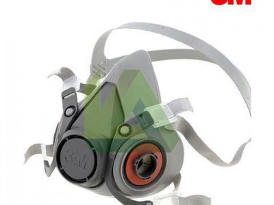 供应3M防毒面具 防毒半面具 3M6200防毒口罩 双滤盒防毒半面具 防毒面罩 防毒口罩