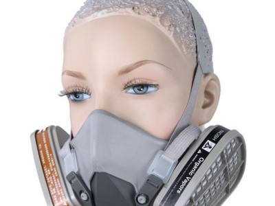 3M防毒面具三件套 6200消防喷漆专用口罩全面防毒6001