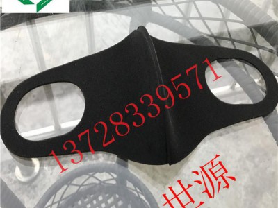 生产 黑色海绵口罩 防尘过滤海绵口罩 明星同款 可定制
