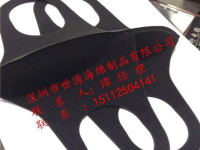 生产生产 黑色进口海绵口罩 PM2.5口