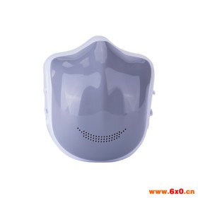 电动防霾口罩空气净化器电子口罩HEPA四层活性炭过滤