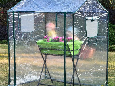 梵施优大棚保温庭院阳台花卉盆栽植物多肉防雨遮阳