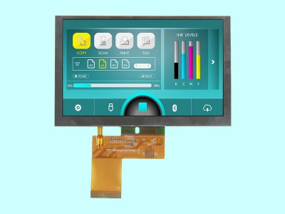 5.0寸TFT/800*480分辨率/全视角/高