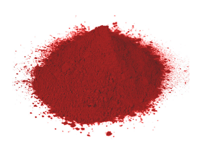 氧化铁红颜料：橙红至紫红色三方晶系粉末-泰和汇金
