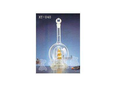安徽手工艺玻璃酒瓶-宏艺玻璃-接受订做手工艺玻璃酒瓶