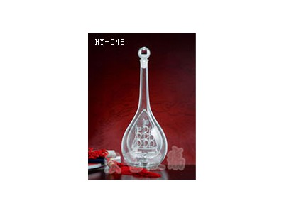 内蒙古玻璃工艺酒瓶|宏艺玻璃|接受