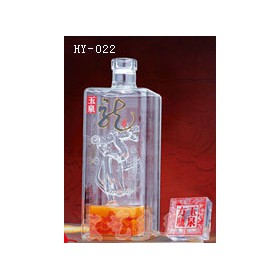 江苏手工艺酒瓶|宏艺玻璃|承接订制工艺玻璃酒