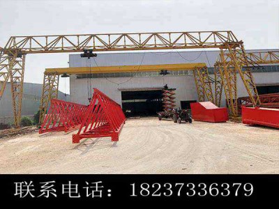 湖北武汉门式起重机厂家花架式单机单车