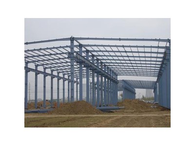钢结构安装/北京福鑫腾达彩钢厂家订制钢结构框架