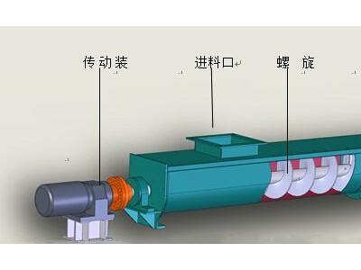 LS-400管式不锈钢螺旋输送机 水泥输