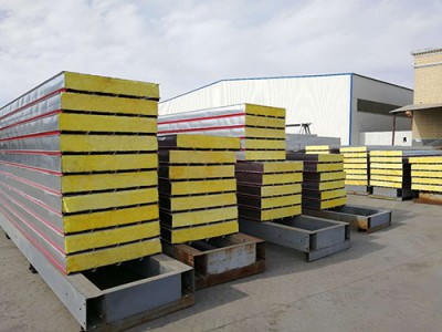 上海彩钢保温板生产_新顺达钢结构工程施工岩棉复合板