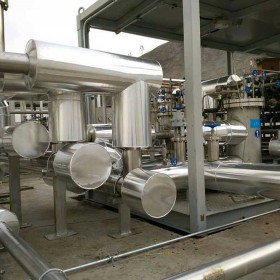 食品厂设备烟道玻璃棉管保温施工队彩钢铝皮保温安装队