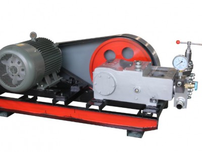 沧州3DSY型系列大流量电动试压泵主要特点