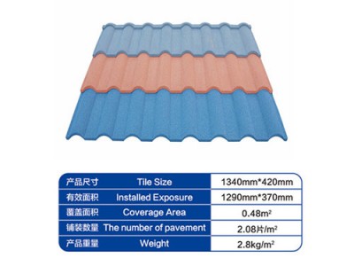 江苏蛭石瓦加工~泰玛仕沧州金属制品米兰瓦