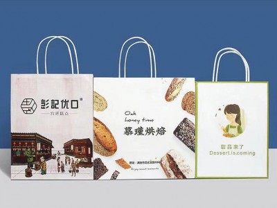 江西上饶企业包装纸袋定制礼品手提