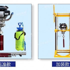 现货小型电动液压水井钻机 农田灌溉单人钻井机