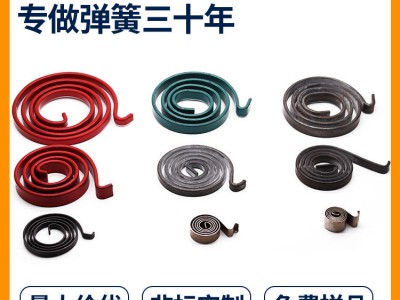 厂家非标定制平面涡卷弹簧卷簧加工辉簧弹簧发条弹簧批发