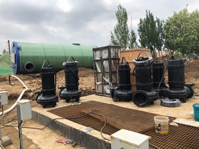 天津污水提升泵站加工厂家-妍博环保生产地埋式一体化预制泵站