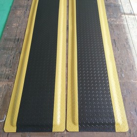 组装车间缓解疲劳双层脚垫，蓝色防疲劳垫，卡优环保防疲劳垫