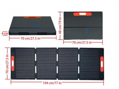 MoveTo 户外便携式太阳能电池板 200W