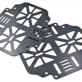环宇3K碳纤维板异形件制品精加工碳纤维板厚板材铣槽雕