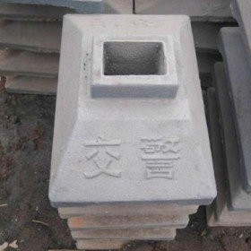 上海铸铁墩企业|泊头明志铸造厂家定制马路墩