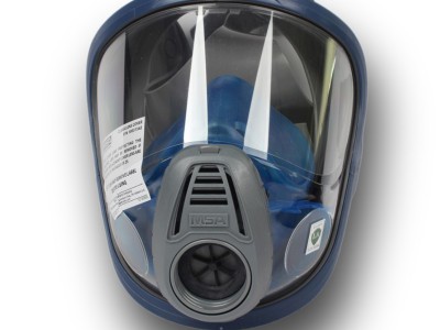 梅思安优越3100手持便携单滤毒罐过滤式全面罩呼吸器