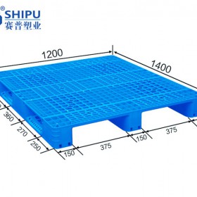 成都1412川字网格塑料托盘-仓储物流托板-叉车托盘厂家直销