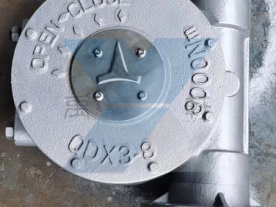 QDX3-D8蝶阀电动蜗轮箱, DN350球阀