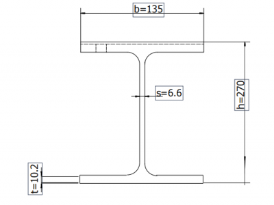 IPE欧标工字钢 IPE270 核电工程使用