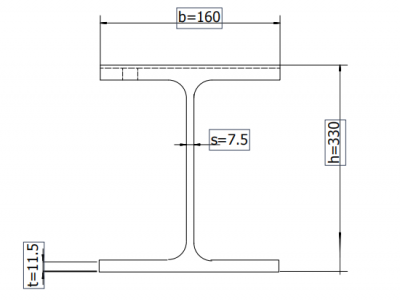 IPE欧标工字钢 IPE330 风电设备使用