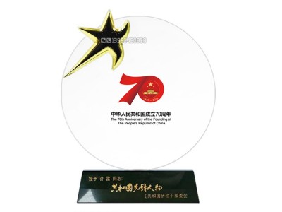 共和国先锋人物奖牌表彰奖牌创意五