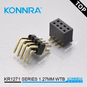 KR1271双排DIP板对板连接器仿杜邦PH1.27连接件