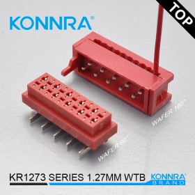 康瑞KR1273双排T胶壳连接器供应AMP接线端子