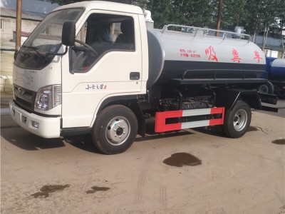 商洛购福田小型抽粪车3立方吸粪车厂