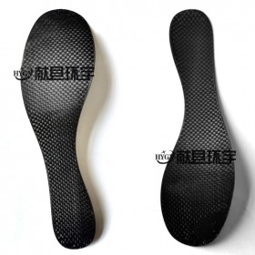 碳纤维鞋垫 3K碳纤维哑光平纹 碳纤维鞋材碳板全掌翘度碳板