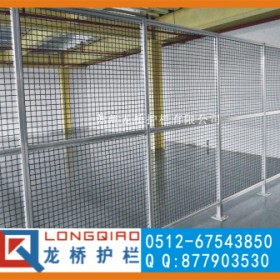 江苏工业铝型材防护网 自动化生产线防护 铝合金隔离网大门