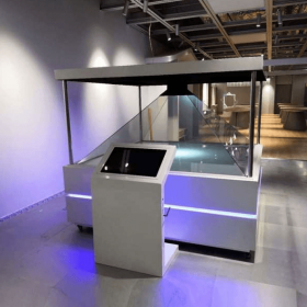 180/360度展示柜 3D悬浮立体幻影成像展柜展厅展览馆