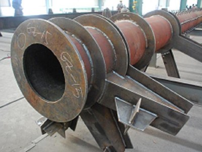 吉林钢结构厂房企业~新顺达钢结构厂家定做圆管柱