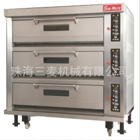 Sunte三麦商用三层九盘烤面包蛋糕可加装蒸汽 电烤箱