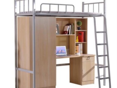 东莞方管学生床 上床下桌单人位床 实用性强