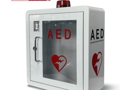 麦迪特心肺复苏急救除颤仪AED配套壁挂式存储柜柜