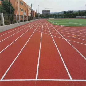 陕西学校操场混合型塑胶跑道材料批发-金格体育