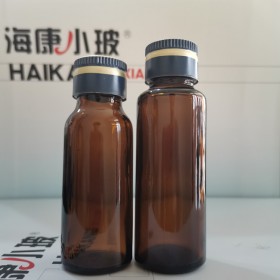 管制药用玻璃瓶 棕色模制避光药瓶