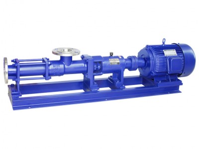 G型螺杆泵高浓度高粘度液体输送泵无