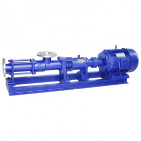 G型螺杆泵高浓度高粘度液体输送泵无堵塞浓浆泵污水污泥泵沥青泵